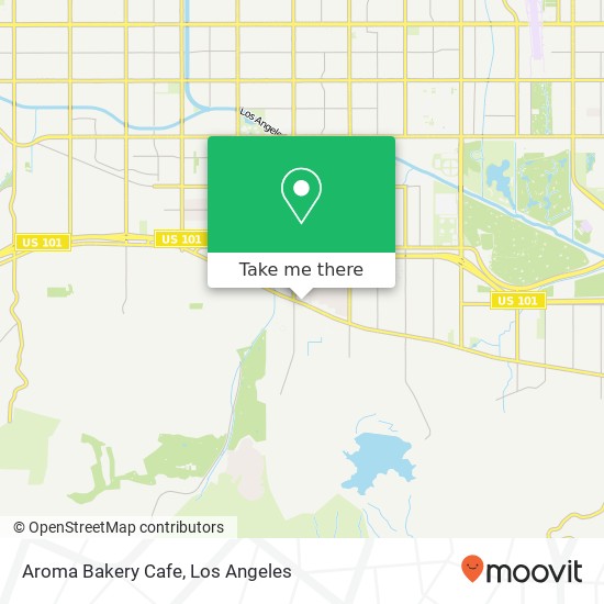 Mapa de Aroma Bakery Cafe