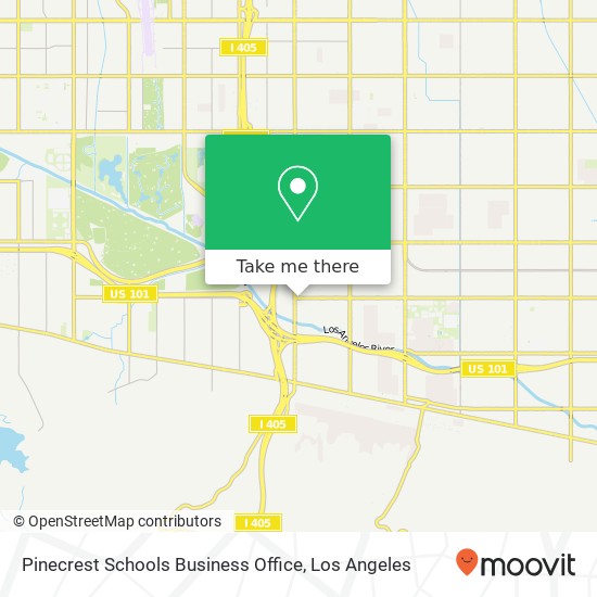 Mapa de Pinecrest Schools Business Office