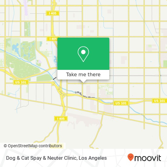 Dog & Cat Spay & Neuter Clinic map