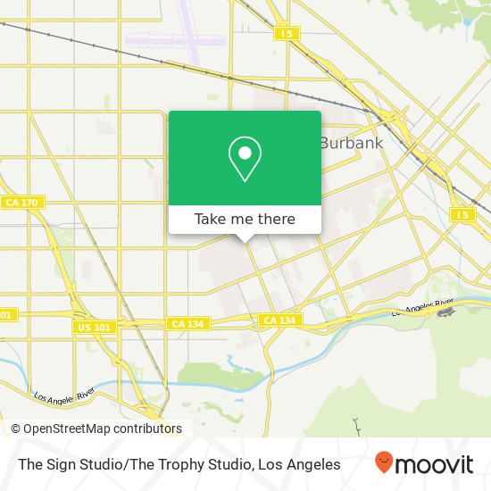The Sign Studio / The Trophy Studio map