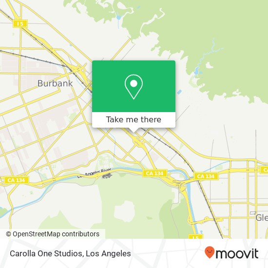 Carolla One Studios map