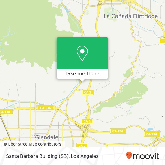 Santa Barbara Building (SB) map