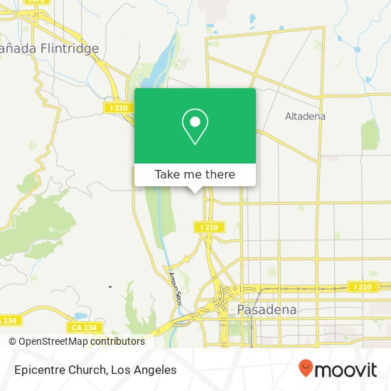 Epicentre Church map