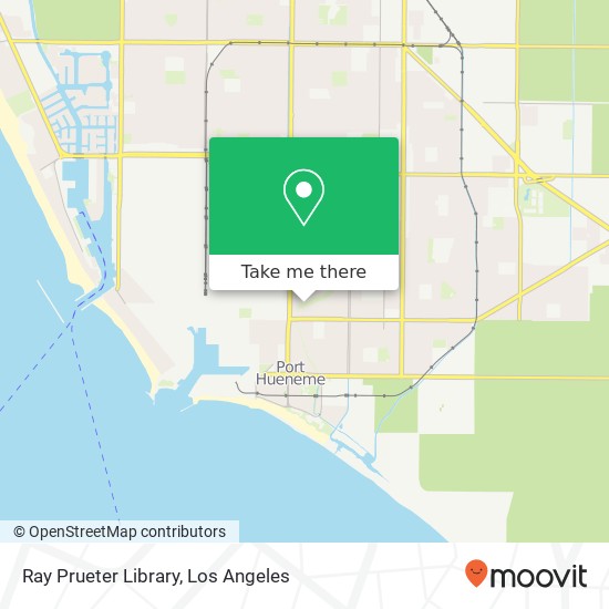 Mapa de Ray Prueter Library