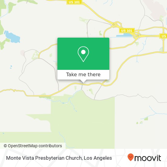 Monte Vista Presbyterian Church map