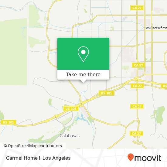Mapa de Carmel Home I