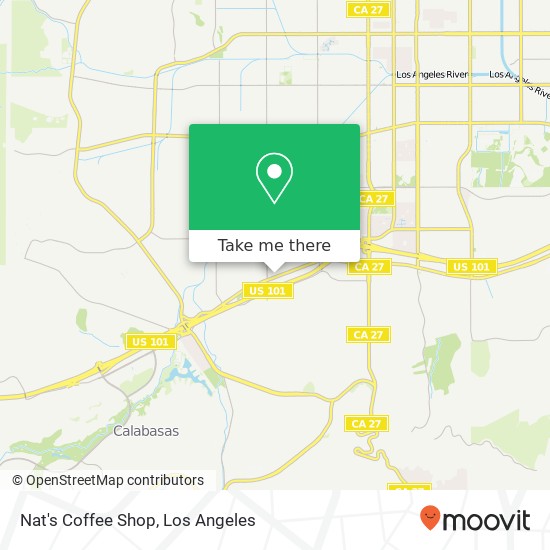 Nat's Coffee Shop map