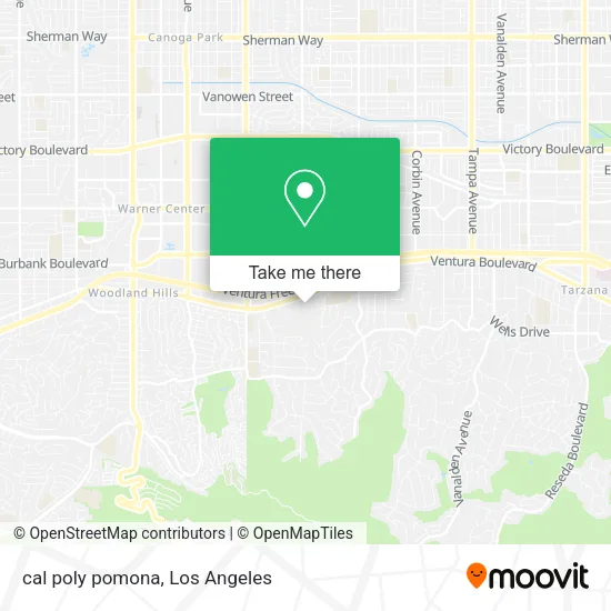 Mapa de cal poly pomona