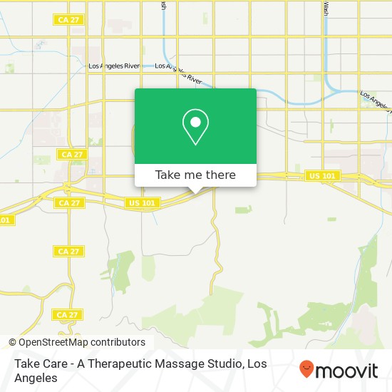 Mapa de Take Care - A Therapeutic Massage Studio
