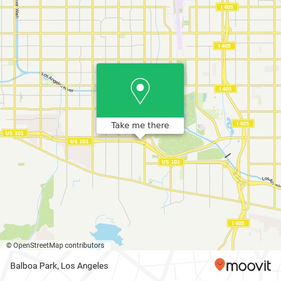 Mapa de Balboa Park