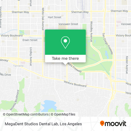MegaDent Studios Dental Lab map