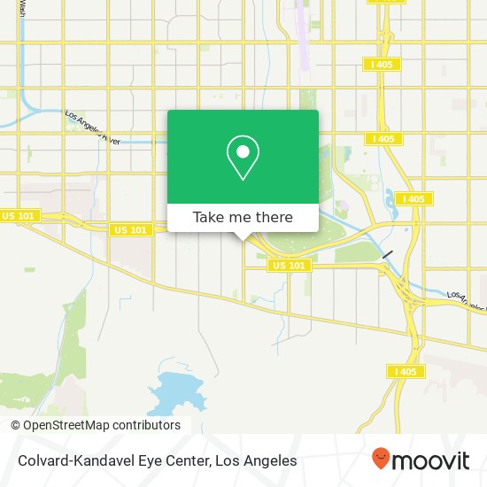 Colvard-Kandavel Eye Center map