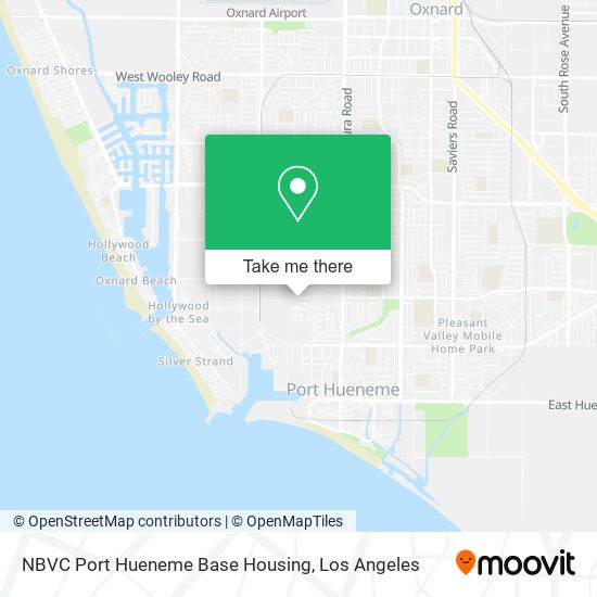 NBVC Port Hueneme Base Housing map