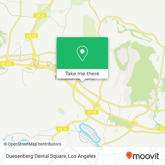Mapa de Duesenberg Dental Square