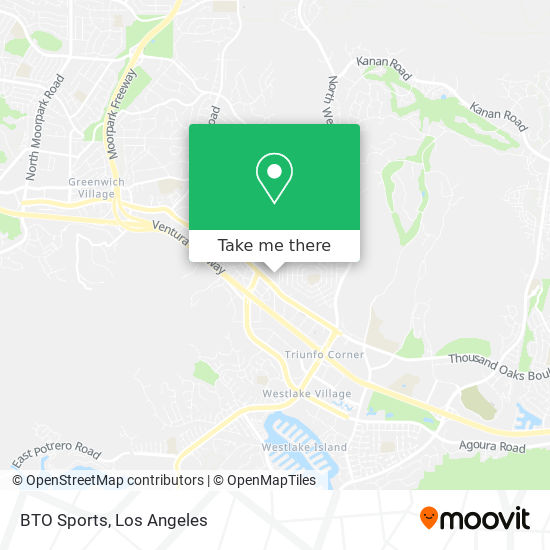 Mapa de BTO Sports