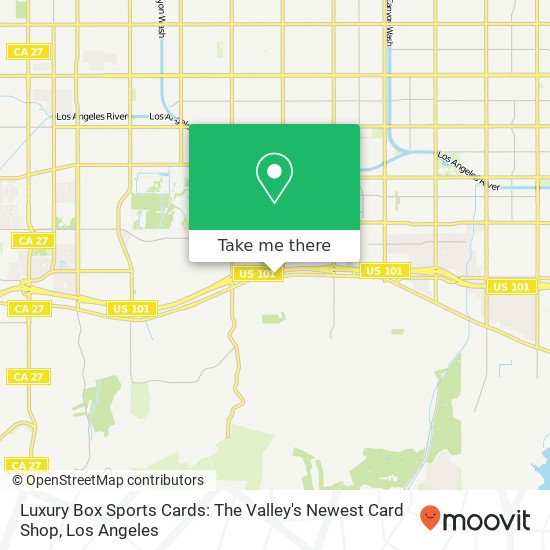 Mapa de Luxury Box Sports Cards: The Valley's Newest Card Shop