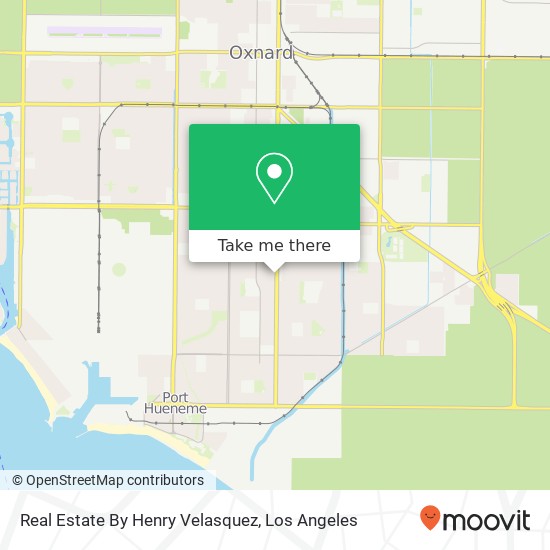 Real Estate By Henry Velasquez map
