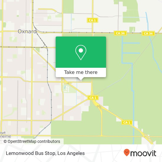 Lemonwood Bus Stop map
