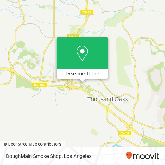 DoughMain Smoke Shop map