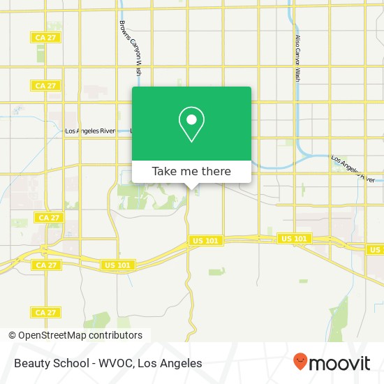 Beauty School - WVOC map