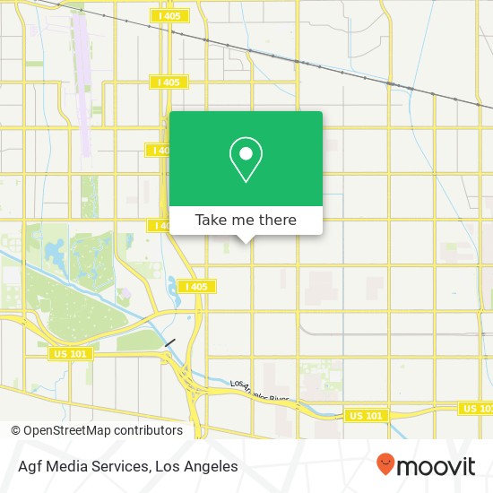 Agf Media Services map