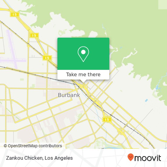 Zankou Chicken map