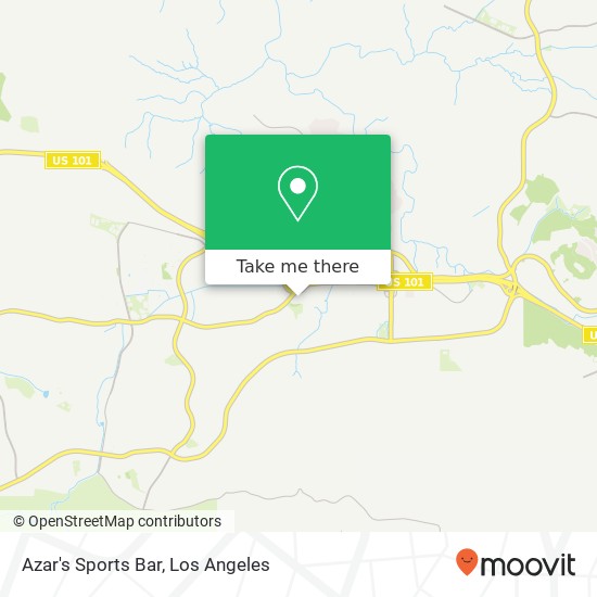Azar's Sports Bar map