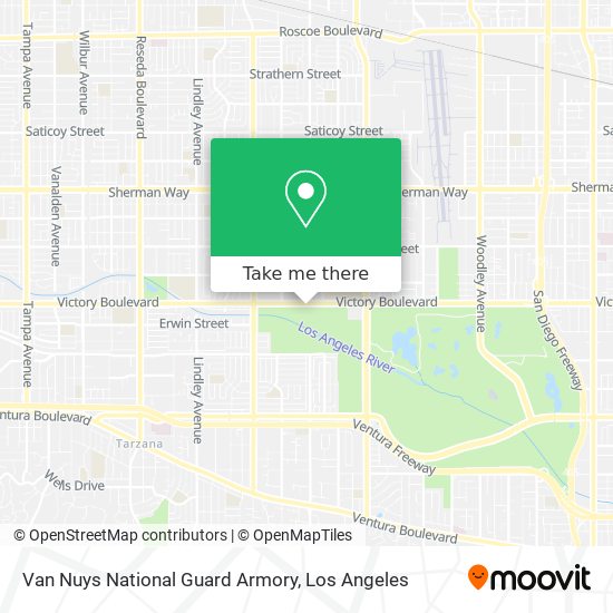 Van Nuys National Guard Armory map