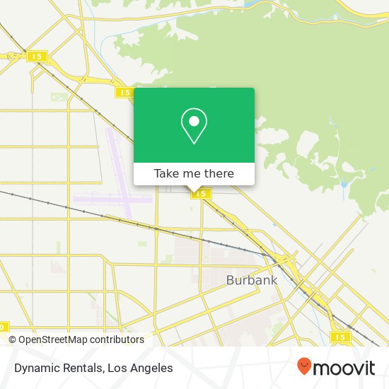 Dynamic Rentals map