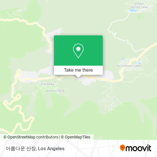 Mapa de 아름다운 산장