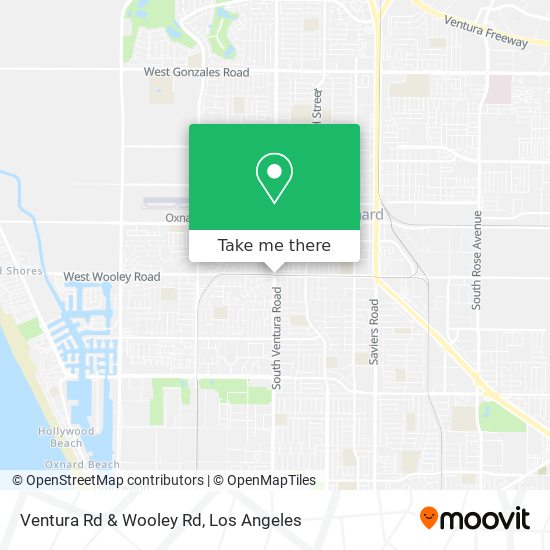 Ventura Rd & Wooley Rd map