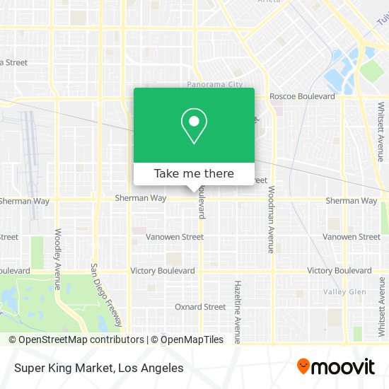 Super King Market map