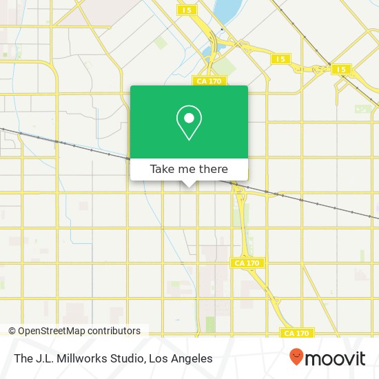 The J.L. Millworks Studio map