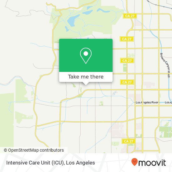 Intensive Care Unit (ICU) map