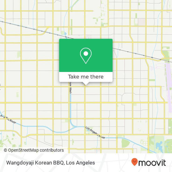 Mapa de Wangdoyaji Korean BBQ