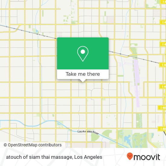 atouch of siam thai massage map