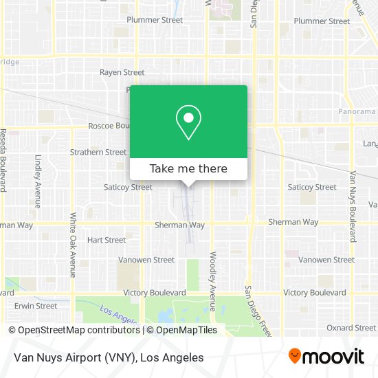 Mapa de Van Nuys Airport (VNY)