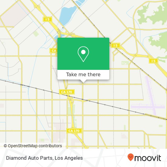 Diamond Auto Parts map