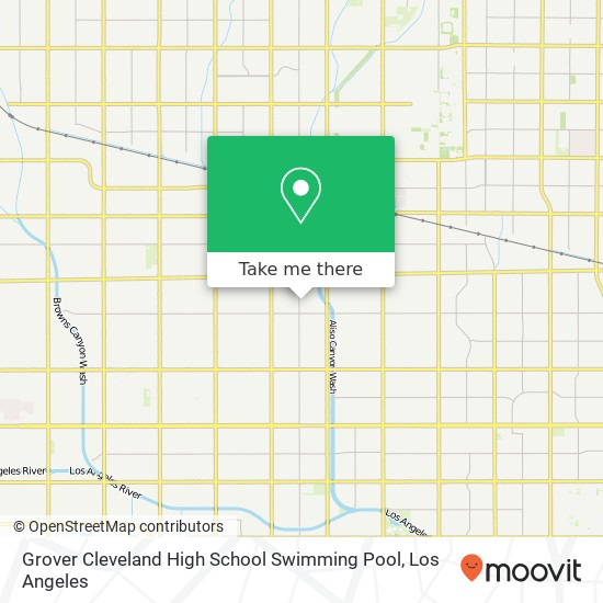 Grover Cleveland High School Swimming Pool map