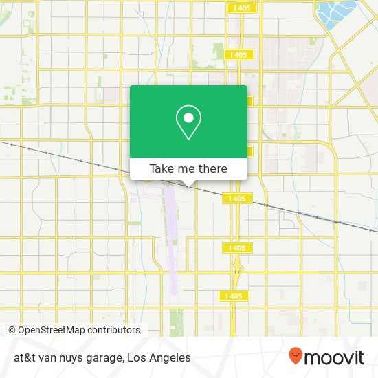 at&t van nuys garage map