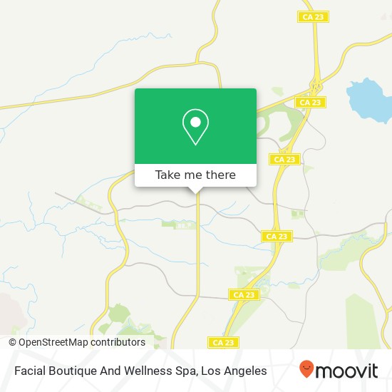 Facial Boutique And Wellness Spa map