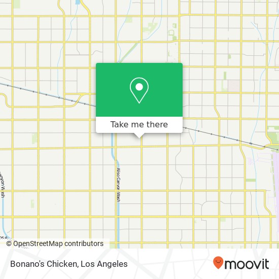 Bonano's Chicken map