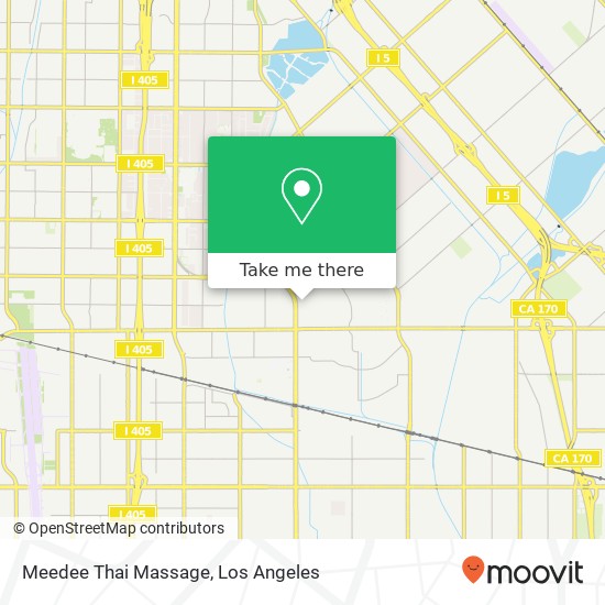 Meedee Thai Massage map