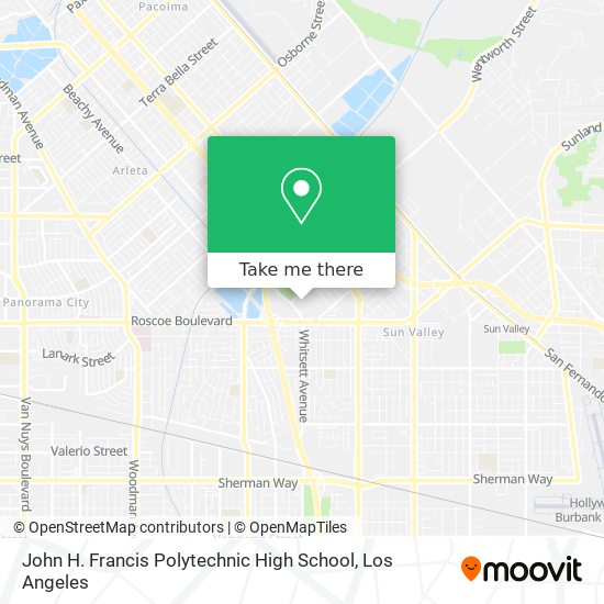 Mapa de John H. Francis Polytechnic High School