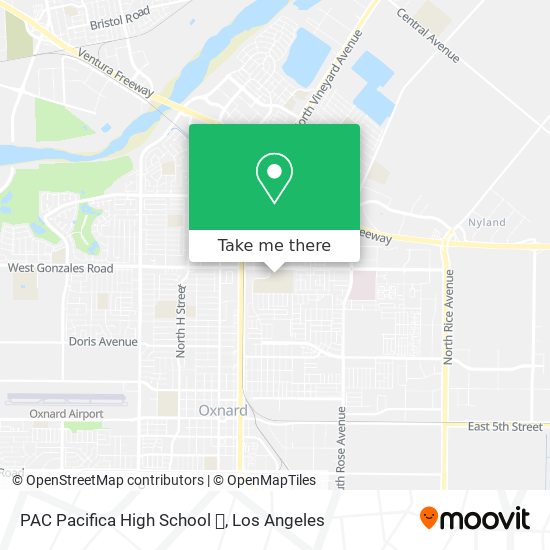 Mapa de PAC Pacifica High School 🏤