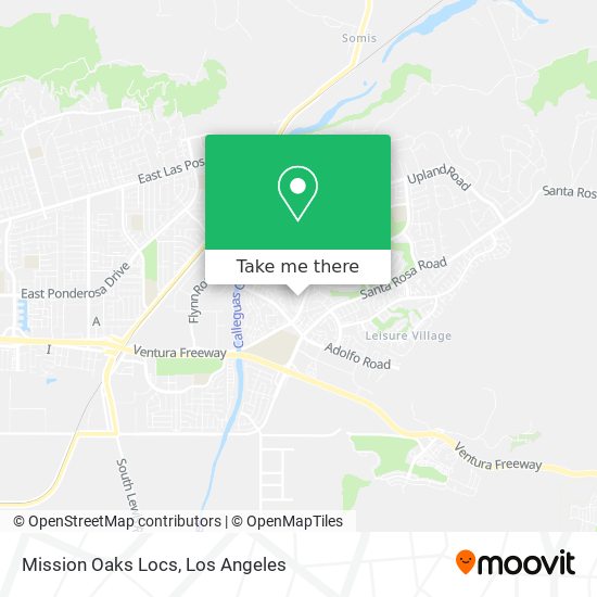 Mission Oaks Locs map