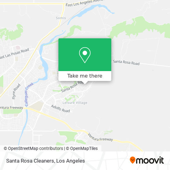Mapa de Santa Rosa Cleaners