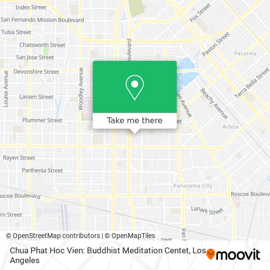 Chua Phat Hoc Vien: Buddhist Meditation Centet map