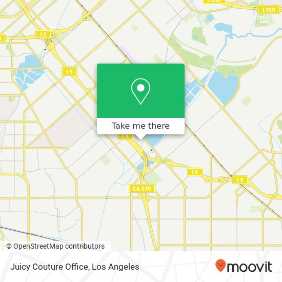 Juicy Couture Office map