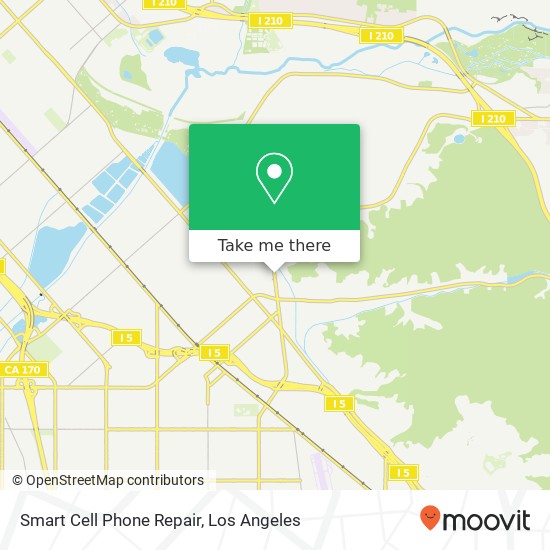 Mapa de Smart Cell Phone Repair